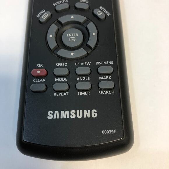 Samsung 00039F dvd video remote SKU 9 - Picture 2 of 5